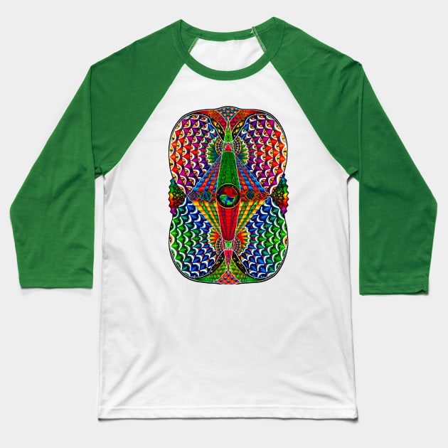 POLARITY Baseball T-Shirt by Whirled Wrecords